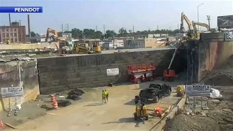 I 95 Reopening Timelapse Video Shows Progress To Repair Collapsed