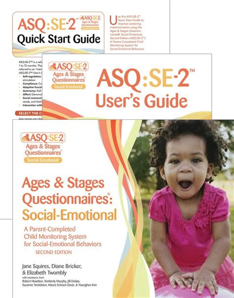 Ages Stages Questionnaires Social Emotional ASQ SE 2 Starter Kit