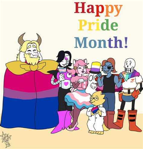 Happy Pride Month I Decided To Draw Some Of The Lgbtq Characters Of