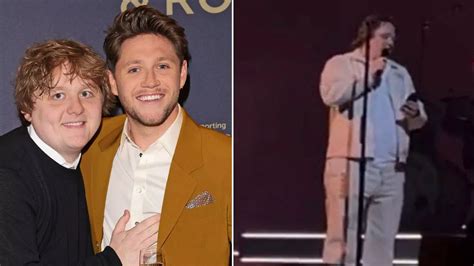 Niall Horan Labels Lewis Capaldi A Cheat After BRIT Awards Kiss With