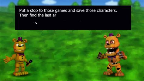 Fnaf World Hard Mode Part 7 Be Sure Your Step Through The Heart Of