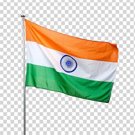 Premium Psd A Indian Flag On Transparent Background