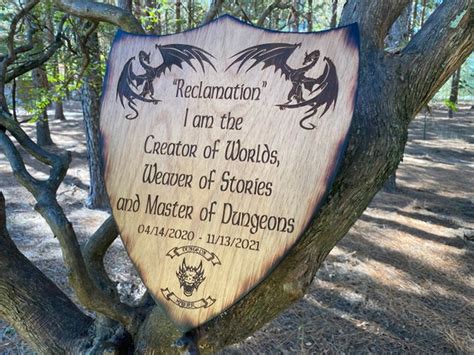 Personalized Medieval Dungeons and Dragons Shield - DnD Shield Gift ...