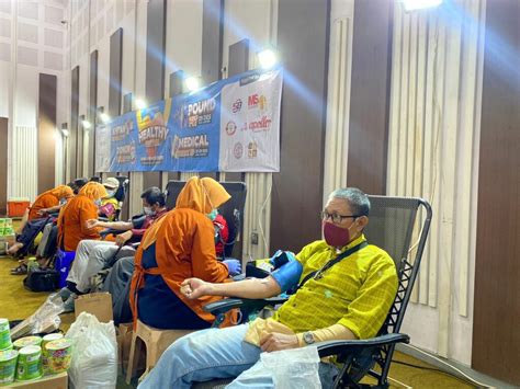 Antusiasme Pendonor Darah Suara Surabaya Healthy Festival Bantu Sumbang