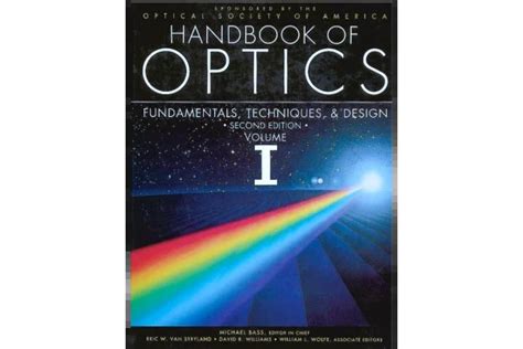 دانلود فایل Handbook of Optics Volume I Fundamentals Techniques