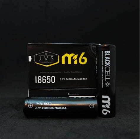 Jual Baterai 18650 Black Cell M6 2400mah Original Batre 18650 M6 Di