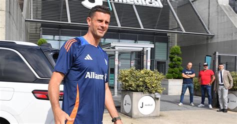 Juventus Thiago Motta Sbarca Alla Continassa Per Le Visite Mediche VIDEO