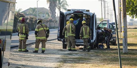 Man Airlifted After Crashing Into Tree Overturns On The On Ramp To Highway 99 Merced Daily