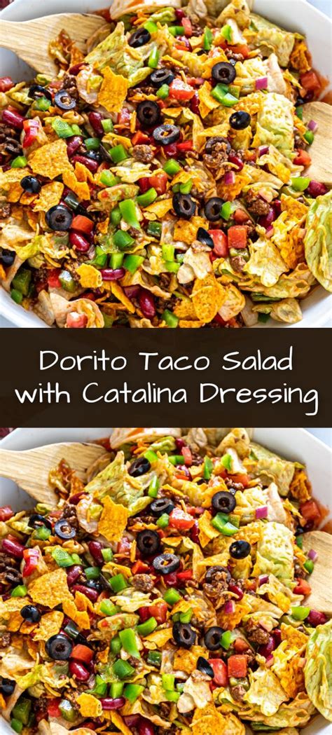 Dorito Taco Salad With Catalina Dressing Top Recipes