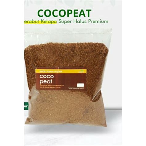 Jual Cocopeat Halus Cocopeat Premium Cocopeat Murah Cocopeat 500gr