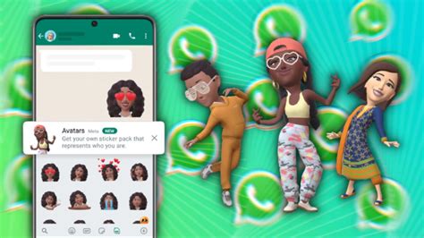 WhatsApp começou a lançar avatares 3D pacote de adesivos BR Atsit