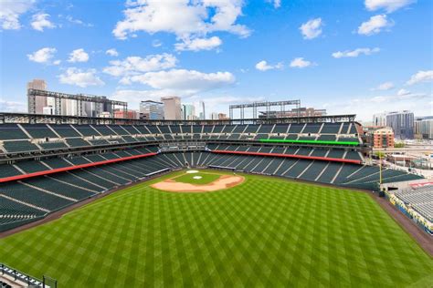 Coors Field Seating Chart Interactive Cabinets Matttroy