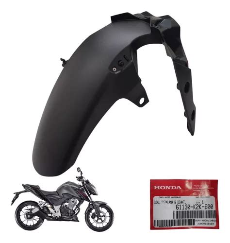 Para Lama Dianteiro Preto Fosco Para Cb 300f Twister 2023