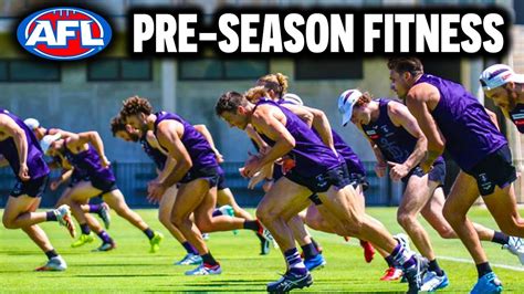 How To IMPROVE FITNESS AFL PRE SEASON YouTube