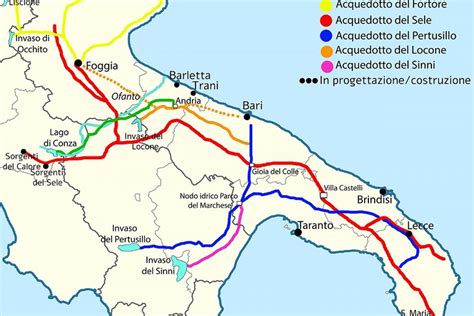 Via Libera Al Nuovo Acquedotto Tra Il Nord E Il Sud Della Puglia