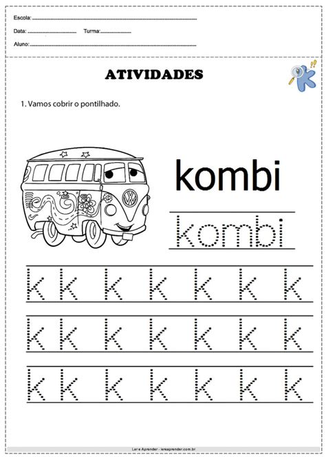 Atividade Letra K Pontilhada Para Imprimir Atividades Letra E Porn