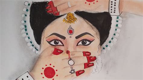 How To Draw Odissi Dancer Drawing YouTube