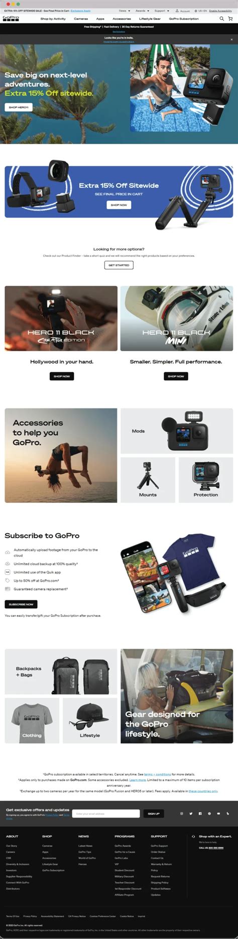 15 Captivating Ecommerce Landing Page Examples To Adapt In 2023