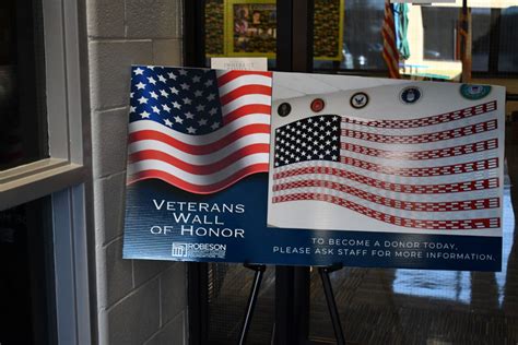 Grand Reveal Of Rccs Veterans Wall Of Honor Takes Place Jan 13