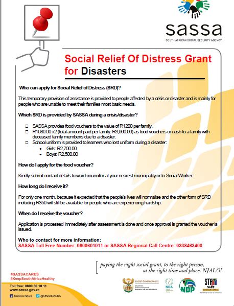 Kzn Flood Sassa Srd Grant For Disaster Available