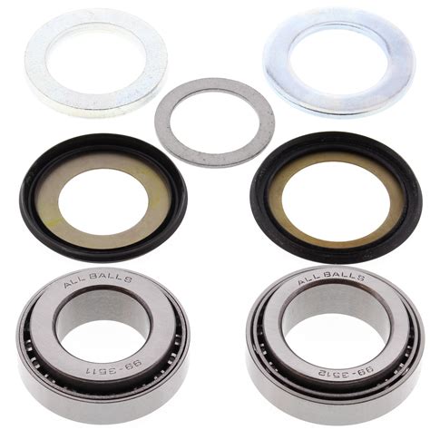 All Balls Motorcycle Tapered Steering Head Bearing Kit Set 22 1011 Ebay