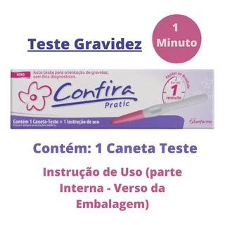 Teste De Gravidez Confira R Pido Pratic Caneta Teste Resultado Em