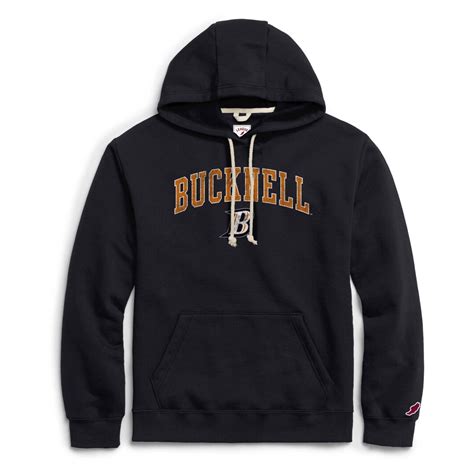 Mens League Collegiate Wear Navy Bucknell Bison Essential Fleece