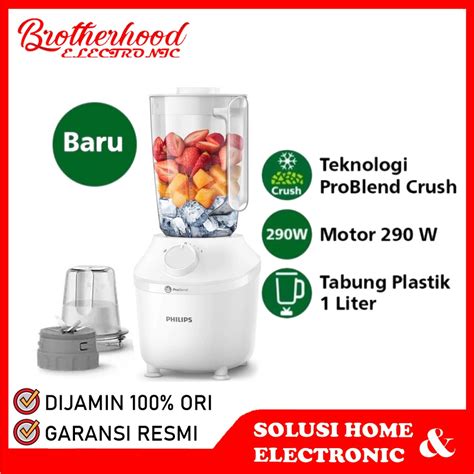 Jual Blender Philips Hr Hr Hr Plastik Liter