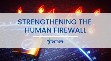 Strengthening The Human Firewall PCA Technology Group