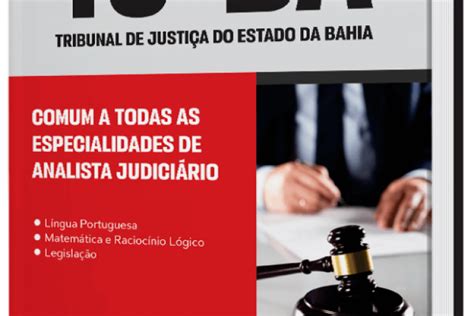 Baixar Apostila Tj Ba 2023 Comum A Todas As Especialidades De