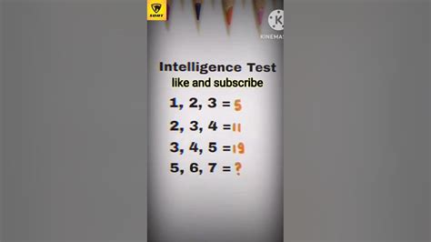 Intelligence Testyoutube Yutubeshorts Question Viralviralvideo Sorts Youtube