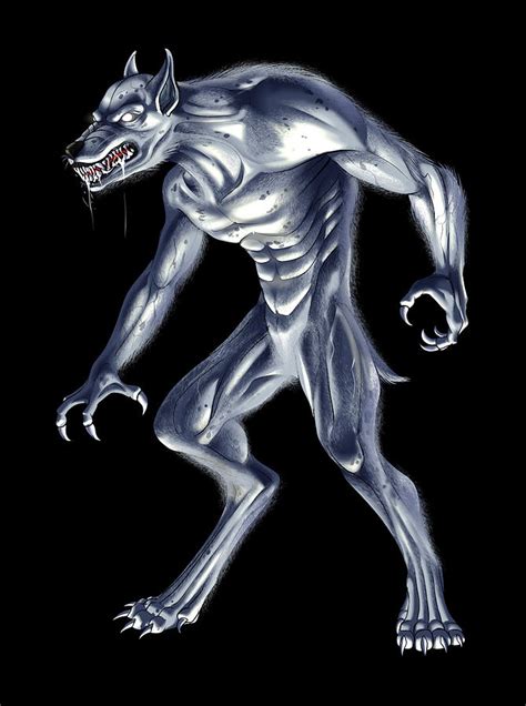 Cryptid Beast Dogman Digital Art by Nikolay Todorov | Fine Art America