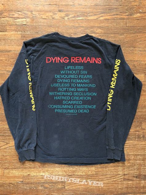 Morta Skuld Dying Remains Longsleeve TShirtSlayer TShirt And