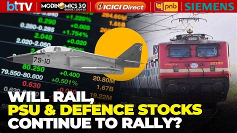 Icici Direct S Pankaj Pandey On Rail Defence And Psu Stocks After