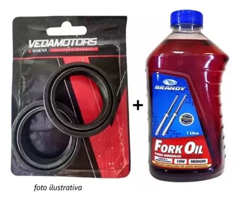 Retentor Bengala Par 1lt Fork Oil 10w Suzuki Intruder 250