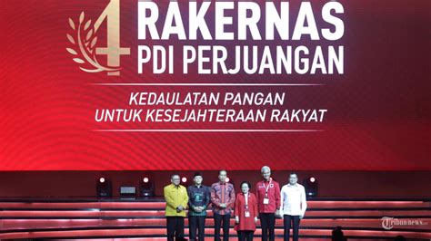 Megawati Di Rakernas Iv Pdip Menangkan Pileg 2024 Dan Ganjar Pranowo