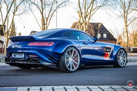 Prior Design Mercedes Amg Gt S Gets Vossen Wheels Autoevolution