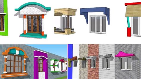 Sunshade Design Window Design Chajja Elevation Series YouTube