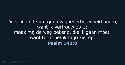 Augustus Bijbeltekst Van De Dag Nbg Psalm