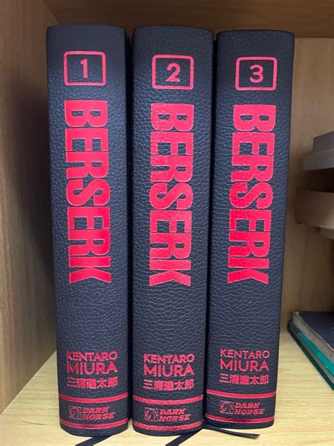 Berserk Deluxe Edition Hardcover Set Vol 1 3 Hobbies And Toys Books