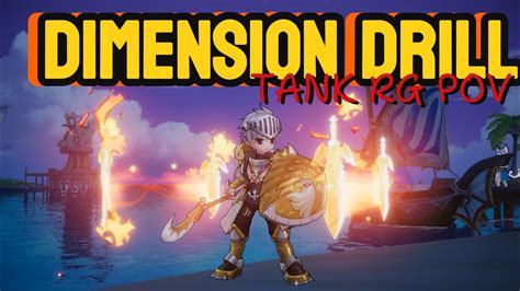 DIMENSION DRILL HIGHLIGHTS ROYAL GUARD TANK BUILD RAGNAROK ORIGIN