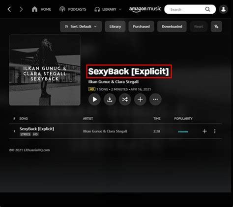 How To Turn On Off Amazon Music Explicit Filter 2024 Latest