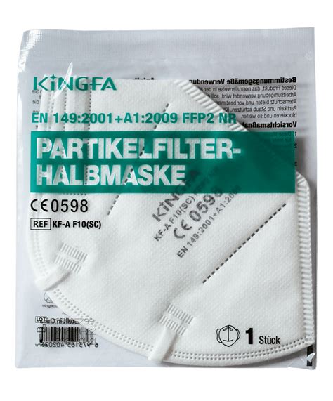 Kingfa Kf A F Ffp Nr Maske Er Er Box Ce Partikelfilter