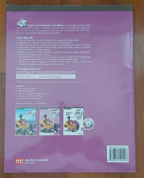 My Pals Are Here English 6B Pupil S Book International 2nd Edition