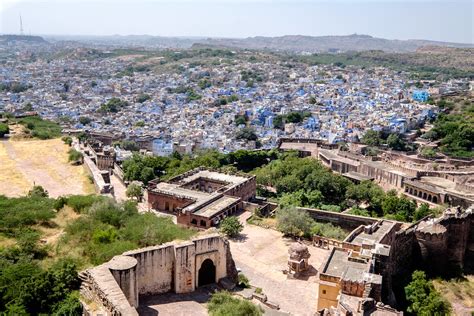 Jodhpur Old City A View Of The Blue Houses Of Jodhpurs Flickr