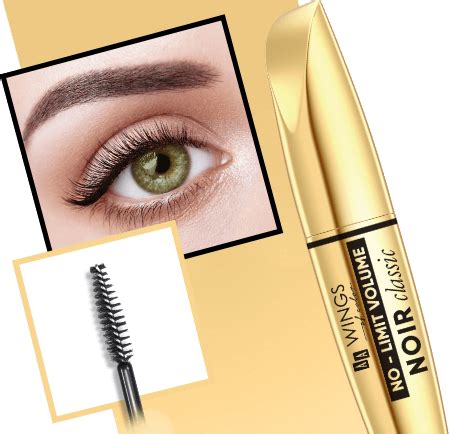 AA WINGS OF COLOR No Limit Volume XXL Lashes Pogrubienie Wydłużenie