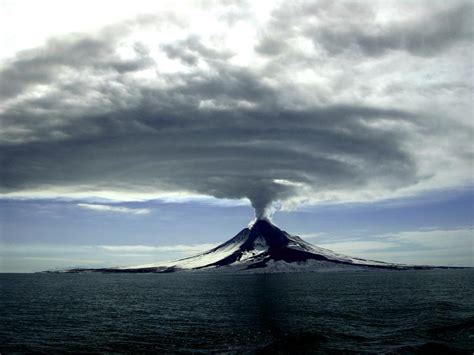 Steamy Image: Augustine Volcano Blows Smoke | Live Science