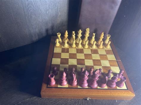 Vintage Chess Game - Etsy