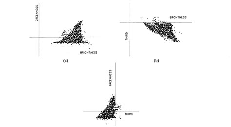 Tm Tasseled Cap Transformation North Carolina Sub Scene A Plane Of Download Scientific