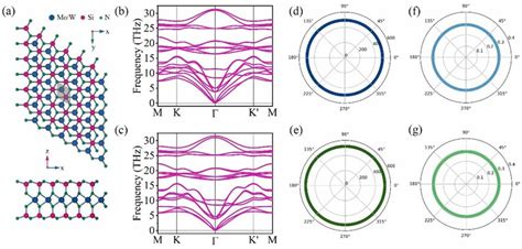 A Top And Side Views Of The Structure Of Mosi2n4 And Wsi2n4 Download Scientific Diagram